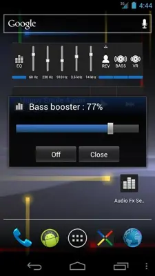 Audio Fx Widget android App screenshot 3