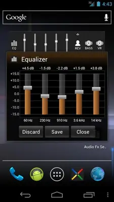 Audio Fx Widget android App screenshot 4